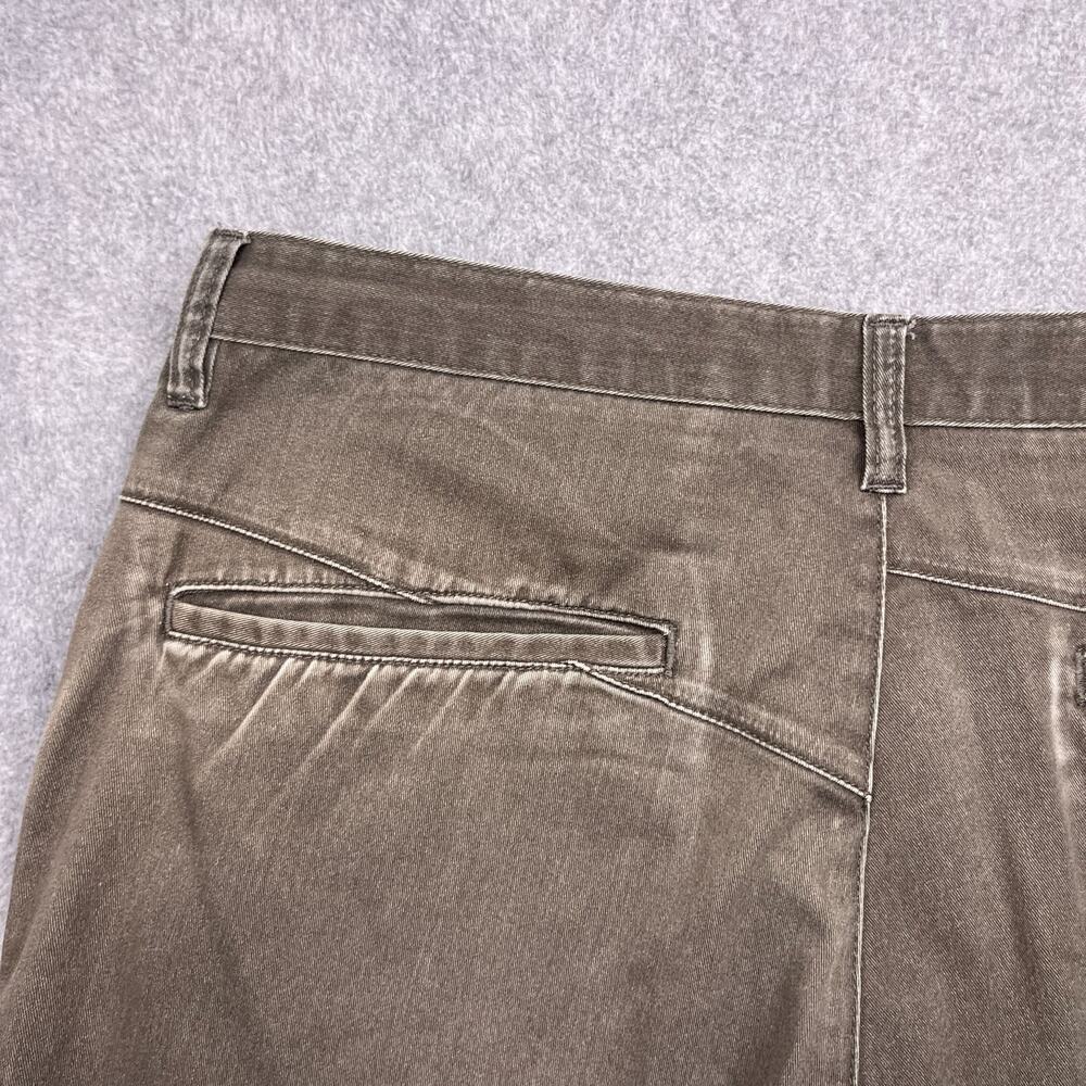 volcom corpo class chino shorts mens 36 gray flat front - Picture 8 of 13